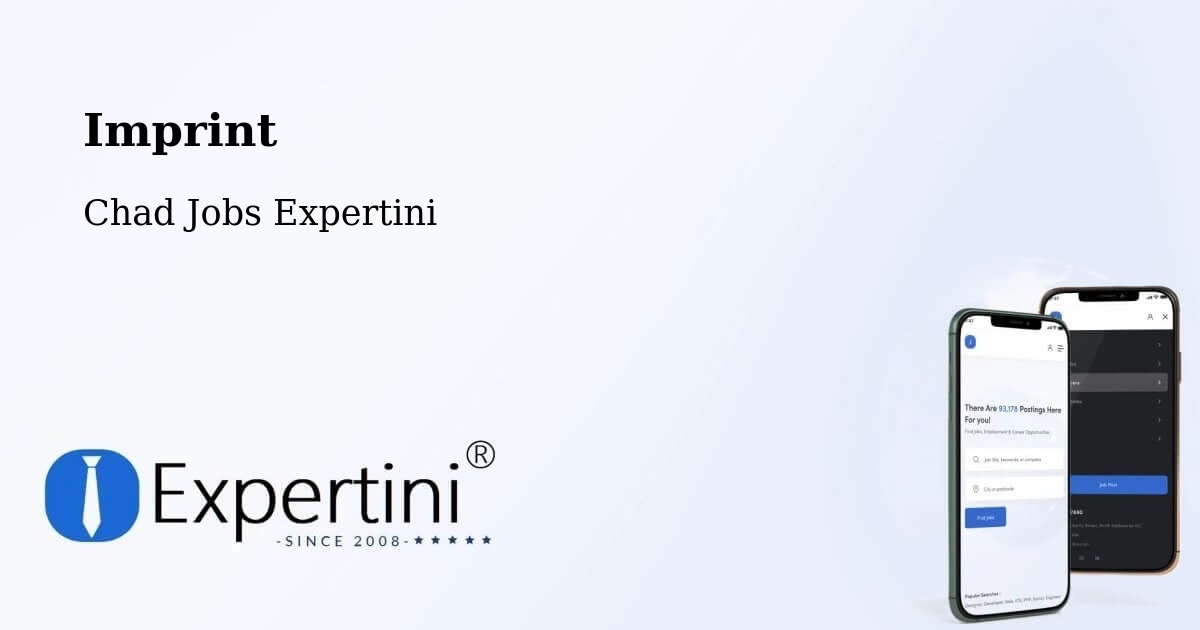 Imprint – Goz Béïda - Chad Jobs Expertini